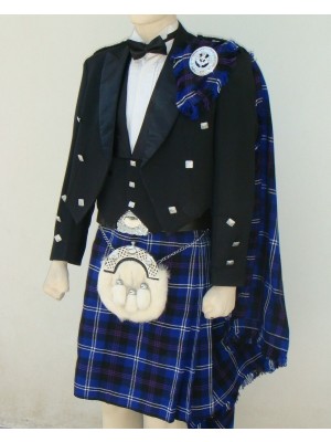 Prince Charlie Jacket & Kilt Complete Wedding Outfit